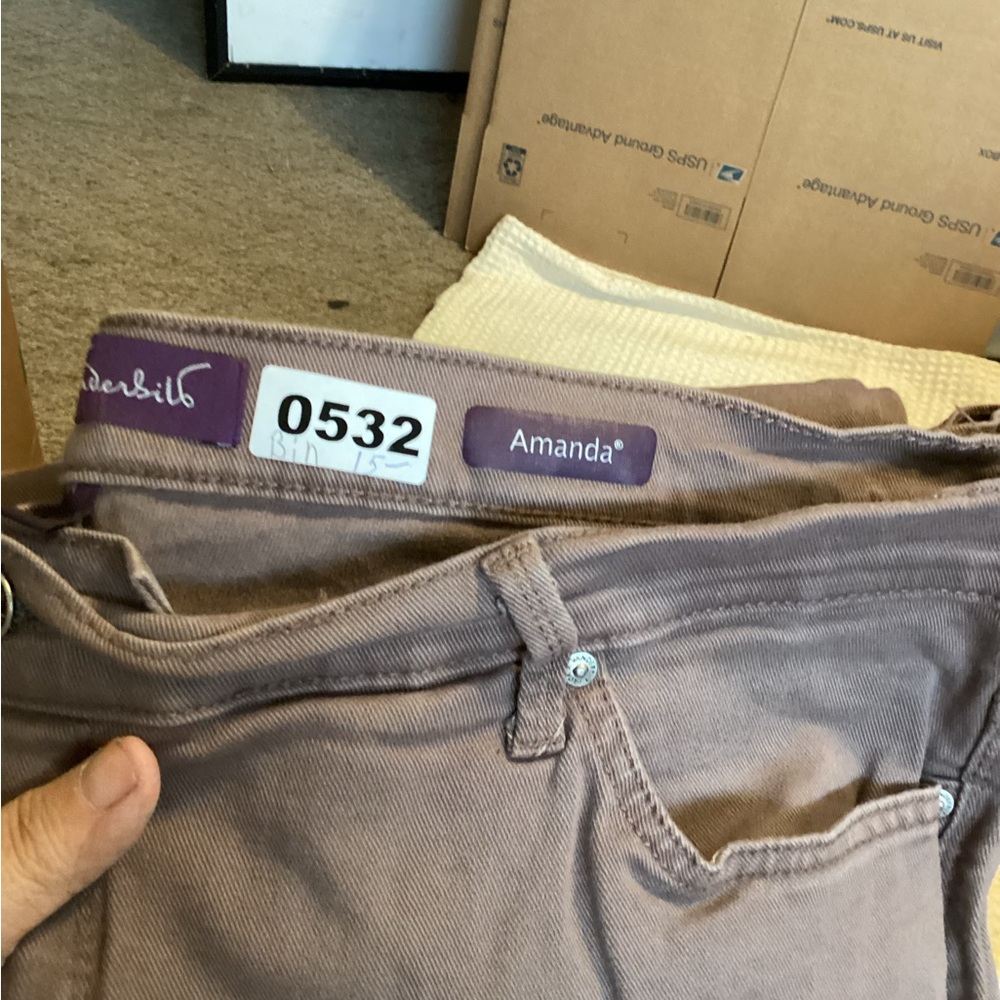Amanda Uprichard Purple Jeans